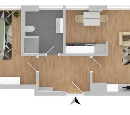 Ferienwohnung Hoheluftbrucke Apartment Hamburg