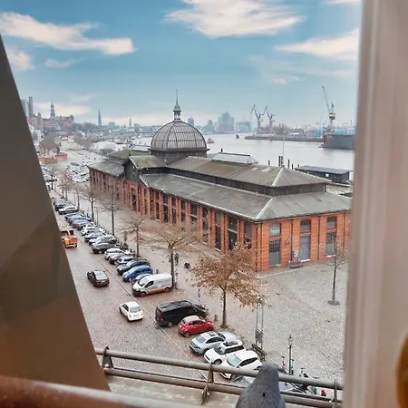 Loft-panoramablick-hafen & Elbe! Apartment Hamburg