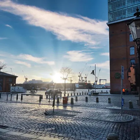 Loft-panoramablick-hafen & Elbe! Apartment *