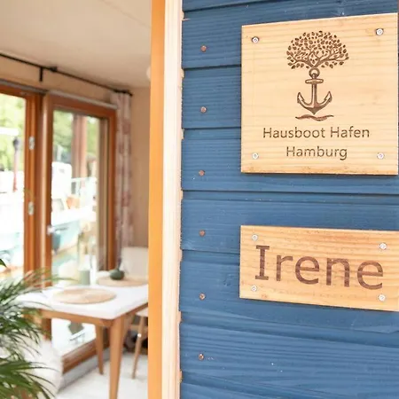 Hausboot Irene Mit Kamin - Winter An Der Dove Elbe Hamburg