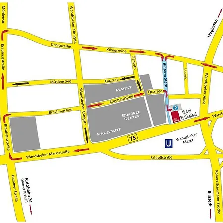 Garner - Wandsbek Marktplatz Hamburgo