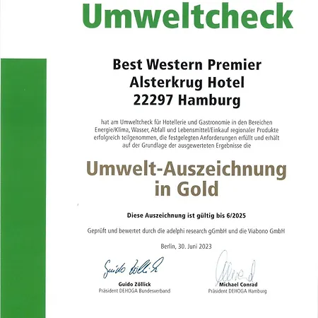 Western Premier Alsterkrug Hotel 4*