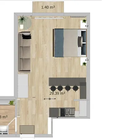 Fuer Bis Zu 4 Personen Apartment *