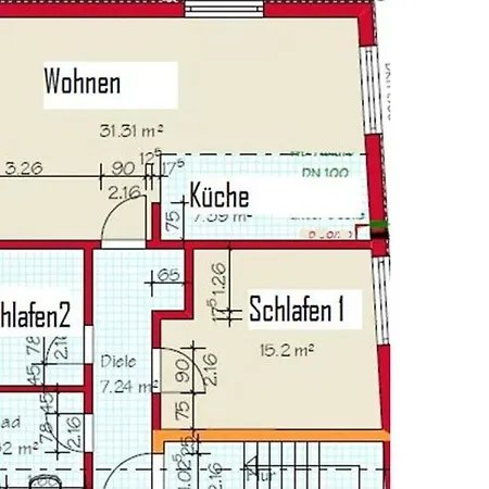 New Building, First Occupancy, Niendorf Enclosure Holiday home