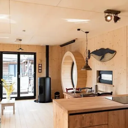 Botel Hausboot Diva Mit Kamin - Winter Auf Der Dove Elbe *