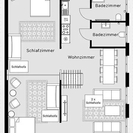 125qm Loft Nahe Stadt Und Hafen Hamburg