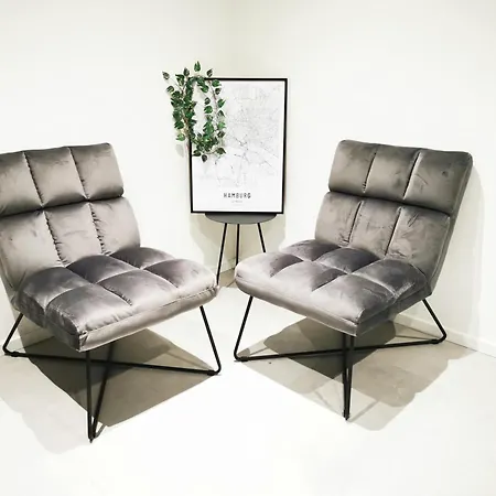 Hh 04 By Rockchair - Superhost Status - Modernes Mit Sonnigem Balkon & Premium Boxspringbetten In Winterhude - Geheimtipp Apartment Hamburg