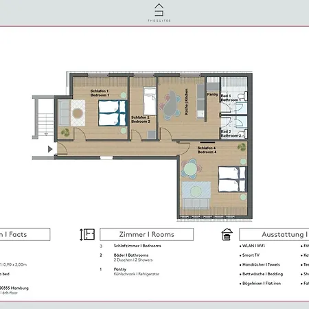 Appartement The Lofts At The Park Hamburg-Harburg