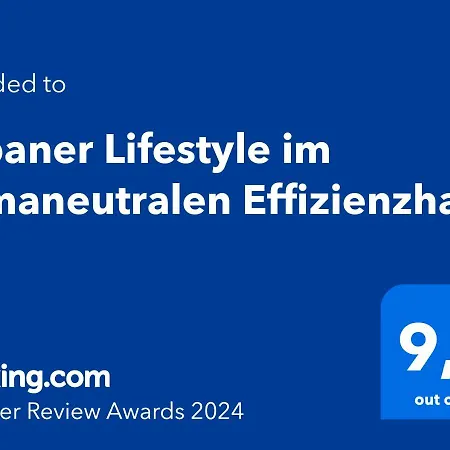 Urbaner Lifestyle Im Klimaneutralen Effizienzhaus *