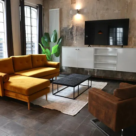 Апартаменты Loft Hauptbahnhof Гамбург