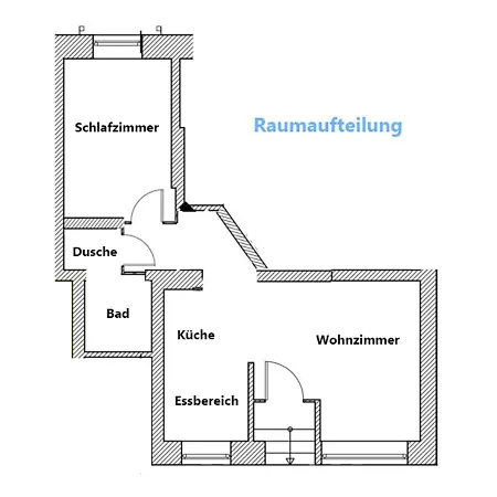 Apartment Stylisches 2-zimmer Ambient In Alsternaehe Mit Kingsize-bett & Schlafsofa