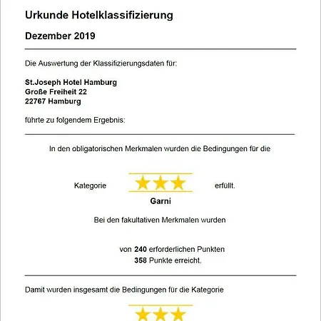 St.joseph - Reeperbahn St.pauli Kiez 酒店 汉堡